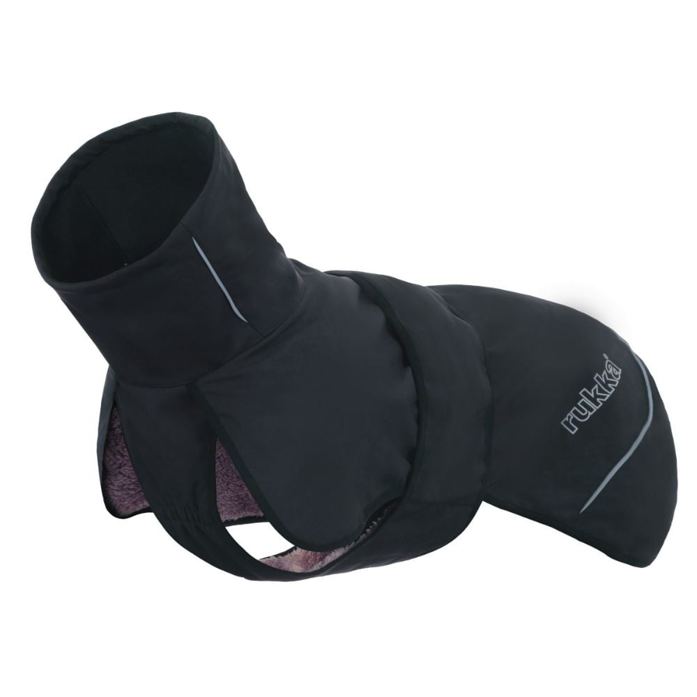 Rukka hondenjas Windy Thermal Jacket 60 cm - Zwart