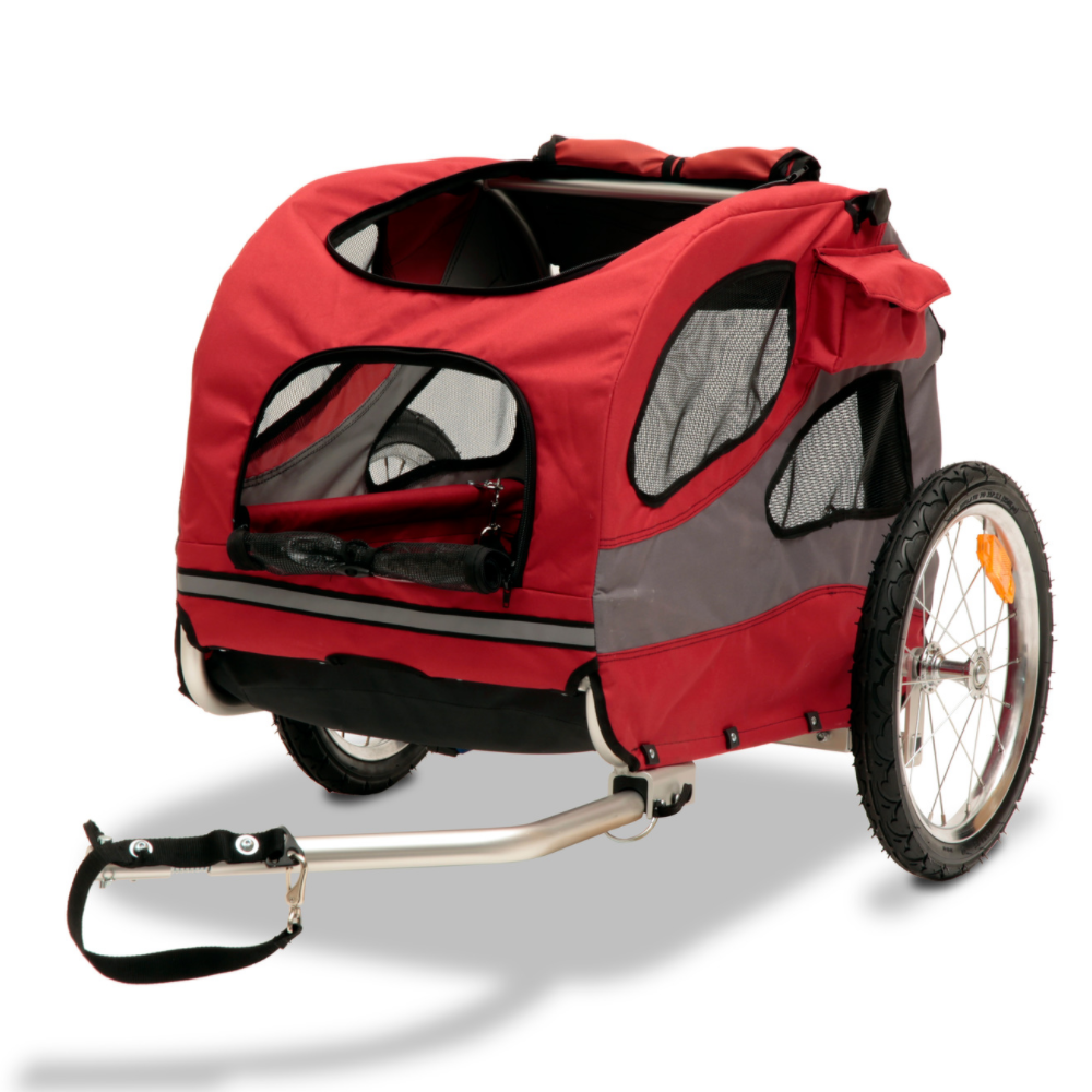 PetSafe Hondenfietsaanhangwagen Happy Ride Aluminium Large – < 50kg