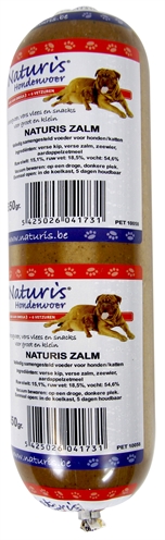 NATURIS hondenvoer Houdbaar Zalm 650 gr – Vers en voedzaam