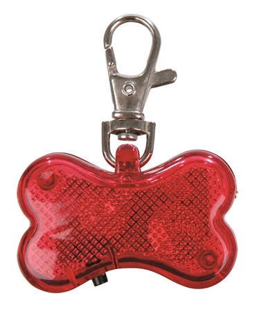TRIXIE Veiligheidslampje Bot Rood 4,5×3 cm – Knipperfunctie