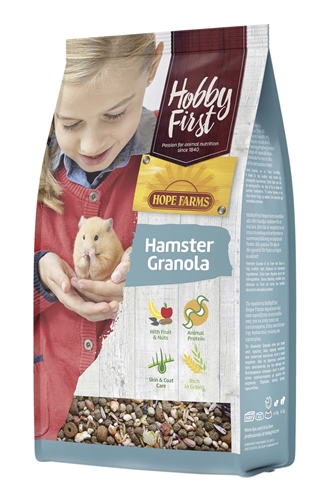 HOBBYFIRST HOPEFARMS Hamster Granola 800 GR – Premium voeding voor hamsters