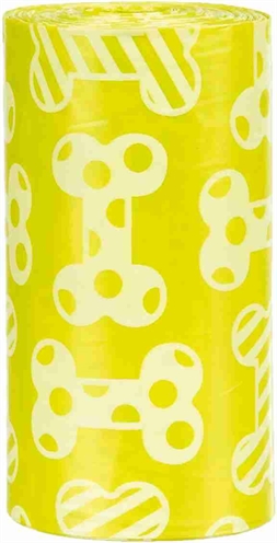 TRIXIE Poepzakjes Citroengeur 4×20 stuks – Handige plastic zakjes