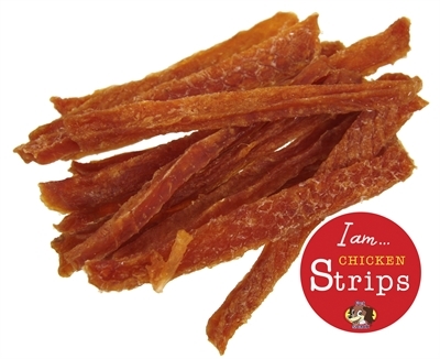 I AM Hondenkoekjes I AM CHICKEN STRIPS 400 GR – Gedroogd Kip Vlees