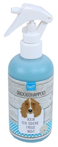 LIEF! Droogshampoo Universeel 250 ml – PH-neutraal voor alle vachten