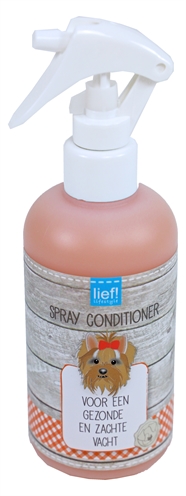 LIEF! Spray Conditioner 250 ml – Vochtinbrengend voor Hondenvacht