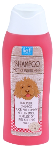 LIEF! Hondenshampoo Universeel Lang Haar 300 ml – PH-neutraal