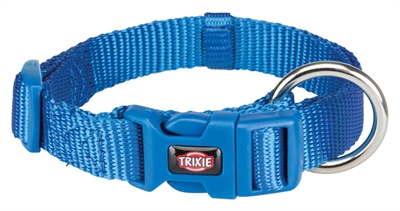TRIXIE Hondenhalsband Premium Royal Blauw 30-45×1,5 cm – Verstelbaar