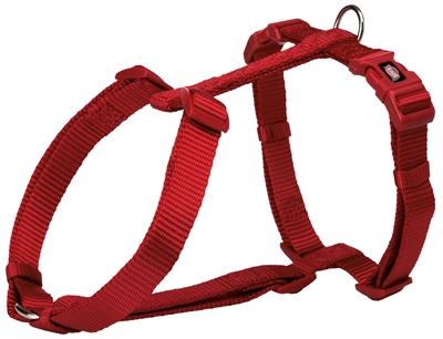 TRIXIE H-tuig Premium Rood 42-60×1,5 cm – Diervriendelijk