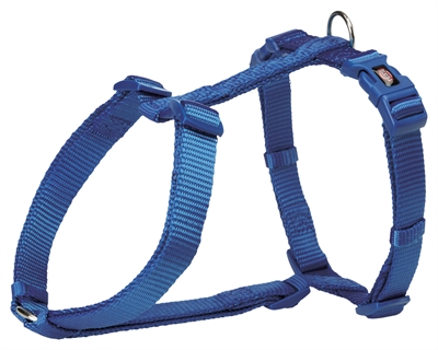 TRIXIE H-Tuig Premium Royal Blauw 30×44 cm – Verstelbaar Nylon