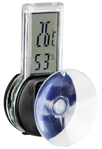 TRIXIE Digitales Thermometer Hygrometer 6×3 cm - Terrarienzubehör