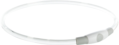 TRIXIE Lichtgevende Halsband USB Oplaadbaar 40×0,8 cm – Multi