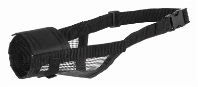 TRIXIE Muilkorf Polyester Zwart XS-S 15-20 cm – Gaas Inzet