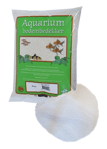 MERKLOOS Aquariumgrind Grind Beach 8 KG – Licht gekleurd