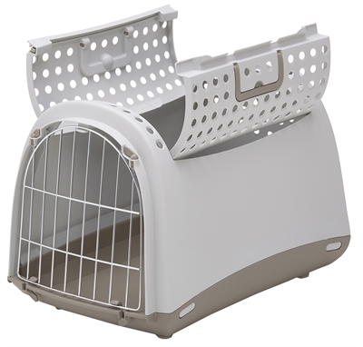 IMAC Reismand Linus Cabrio Lichtgrijs 50×32×34,5 cm – Transportbox