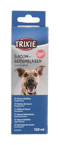 TRIXIE Bellenblaas Baconsmaak 120 ml – Hondenspeelgoed