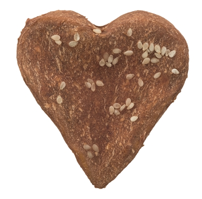 TRIXIE Denta Fun Hundensnack Hartje 6×6 cm – Kip, Glutenvrij