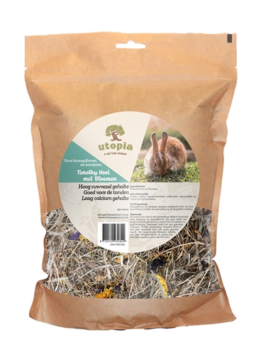 UTOPIA Timothy Hooi Met Bloemen 450 gr – 100% Natuurlijk