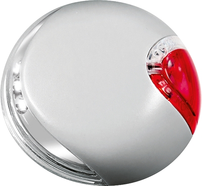 FLEXI LICHTSYSTEEM VOOR HONDEN LED USB LICHTGRIJS