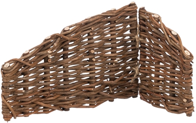 TRIXIE Hoekelement Muis Hamster Wilg 20×10×13 cm – Natuurlijke Takken