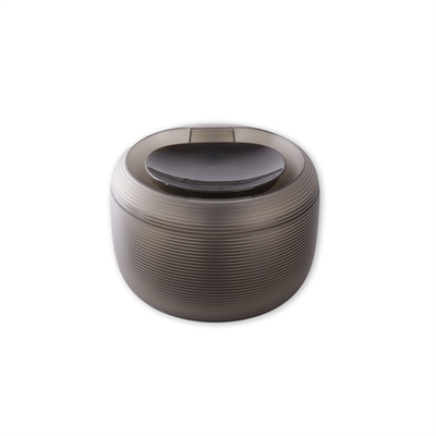 MARTIN Drinkfontein Kat en Kleine Hond Zwart 21×21×15 cm – 2,5 ltr