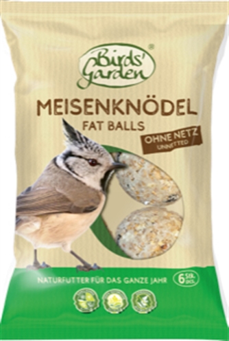 DE VRIES Mezenbollen 6 stuks – Rijk aan vet voor wilde vogels