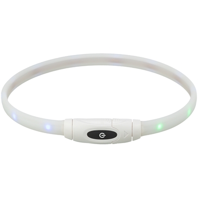 TRIXIE Lichtgevende Halsband Hond 65×1,6 cm – Meerkleurig