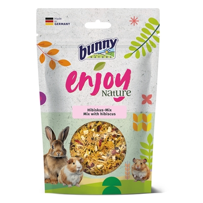 BUNNY NATURE Snack EnjoyNature Mix Hibiscusbloesems 50 gr – Natuurlijke voeding