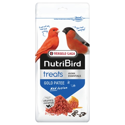 NUTRIBIRD Hondenvoer NUTRIBIRD TREATS GOLD PATÉE RED FUSION 250 gr – Rood