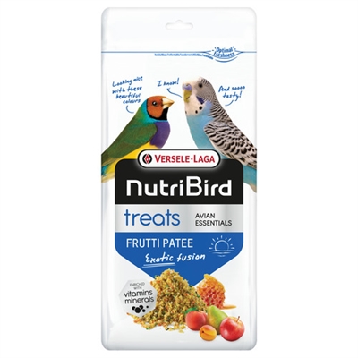 NUTRIBIRD Vogeltreats Frutti Patee 250 gr – met Fruit en Honing