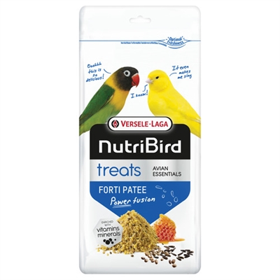 NUTRIBIRD Treats Forti Patee 250 GR – Voedzaam Eivoer voor Vogels
