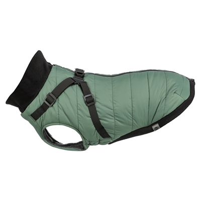 TRIXIE Hondenjas Pontis met geïntegreerd tuig - saliegroen - 30 cm
