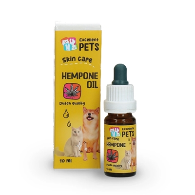 EXCELLENT PETS Hempone CBD-olie 10 ml – voor honden & katten