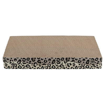 TRIXIE krabplank karton panterprint met kattenkruid 44×25×6 cm 2st