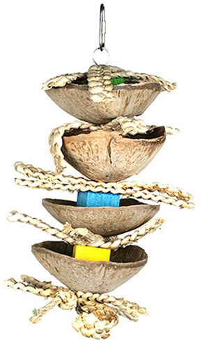 CRITTER'S CHOICE speelgoed HAPPY PET CHINCHILLA COCO FUN 35×19×19 cm – natuurlijk