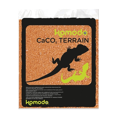 KOMODO Caco Zand Terracotta 4 kg – Natuurlijk Terrariumzand